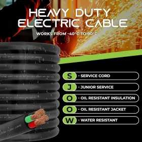 4-sjoow-50f Gearit Gi-18/4-sjoow-50f 18/4 18 Awg Portable Power Cable 50 Feet - 4 Gauge #3