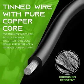 Gi-slc-12g-bk-50f Gearit 12 Gauge Silicone Wire 600v Black - 50 Feet #3