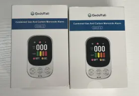 Hd08-g Gedsffati Carbon Monoxide And Gas Detector Plug In - Level Monitor Alarm