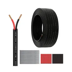 Gerilik 425973019492 22 Gauge 2 Conductor Electrical Wire 100feet 22/2 Extension Cable U... Fast Ship