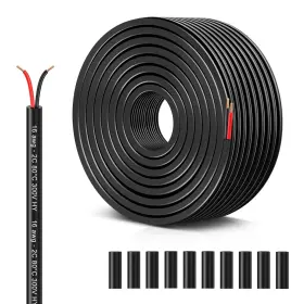 Gd-16ga2c-50 Gosdeng 16 Gauge 2 Conductor Electrical Wire Awg Stranded Pvc 50ft 16awg-2c