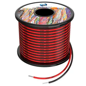 Haerkn 704755648974 22awg Silicone Electrical Wire Cable 200ft Black 100ft Red 22 Gauge S