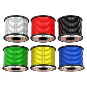 Haerkn 795797989637 10awg Silicone Electrical Wire Cable 6 Colors Each 10ft