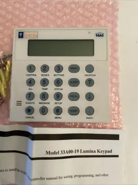 33a00-19 Hai Hai/leviton Lumina Omni Keypad Model #2