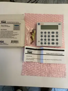 33a00-19 Hai Hai/leviton Lumina Omni Keypad Model