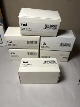 21a05-02 Hai/leviton Lot Of 6 21a05-2 Serial Cable Kits