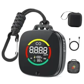 Hb-04 Han Ben Information Technology Shenzhen Co. Ltd 3-in-1 Portable Carbon Monoxide Detector Travel - Rechargeable Custom Alarm