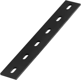 Ljp82-b-t6 Heneng 6 Pcs Flat Mending Plates 10 Inch X 1-1/2 Slightly Adjustable Slotted Black