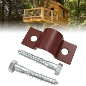 Hicarer Zhw-hicarer-2190 Treehouse Hardware 5 Inch Static Uplift Arrestor Brick Red