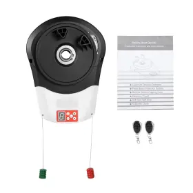 100w Hifmghe 758483390704 Roll Up Garage Door Opener With 2 Remote 800 N Automatic