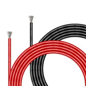 5582705895 Hilitchi 14 Awg 12feet Flexible Silicone Wire Electrical Red Black