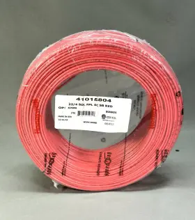 Honeywell 41015804 Genesis 22/4 Solid Alarm Wire Fpl 5c Sb Red 500ft New Plenum