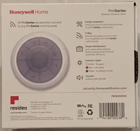 Honeywell Home From Resideo 194160000380 Prosixsireno Proseries Wireless Outdoor Siren #2