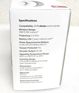 Honeywell Home From Resideo 194160003718 Prosixsmokev Proseries Wireless Smoke Detector #2