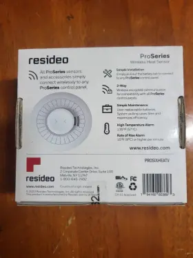 Honeywell Home From Resideo 194160003893 Prosixheatv Proseries Wireless Heat Detector #2