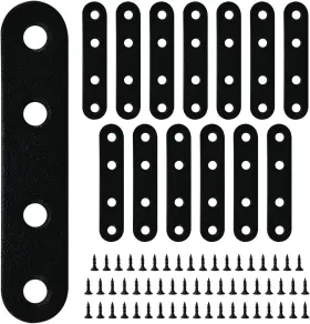 Wxjm-180d Houyitou 14pcs 2.99 Inch X 0.63 Black Straight Brace 76 16 Mm/2.99