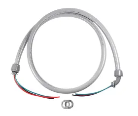 887774402022111 Hqrp 6-ft 10-awg 3-conductor Non-metallic Liquidtight A/c Whip Flexible