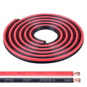 Ig-elew-fl-610 Igreely Flexible 6 Gauge Wire 10 Feet Stranded Oxygen Free Copper 6awg 10ft