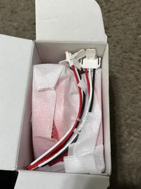 Innolink 850063755146 2pk Hard Wired Inter Connected Smoke Detector Ac Alarm Dc 9v