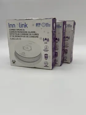 Il86cua10 Innolink 3-pack Hardwired Smoke And Co Combo Alarm Voice Alert 10-yr Backup