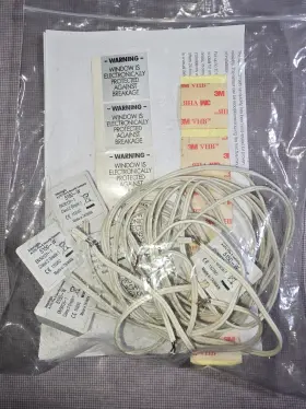 5150-w Interlogix Ge Security Sentrol Glass Window Shock Sensor White 5 Pack