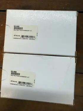 60-968 Interlogix Ge Security Help Button Accessory Kit Lot Of 2