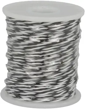 224bw Jameco Valuepro 224bw/c-r 24 Awg Black/white Stranded Twisted Pair Hook-up Wire 100