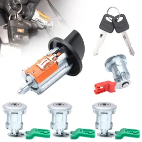 703369 Keriolee Door Lock Cylinders Ignition Switch With Keys For Ford