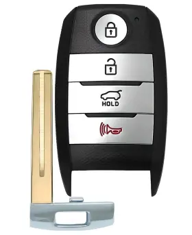 Tq8-fob-4f08-06 Keylesscanada 1x New Replacement Key Fob Remote Compatible With And Fit For 2016-2019 Kia Spo