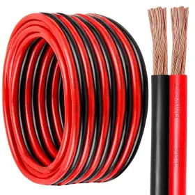 Kimbluth 635408937926 8 Gauge Wire 2 Conductors Copper Awg 50ft Multicolored