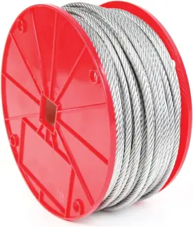 003251 Koch Industries 7 X 19 Galvanized Cable 5/16-inch By 200-feet Silver