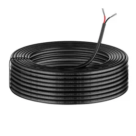 Gx-rb82ft-16-25m Ledlampsworld 82ft 16 Gauge 2 Conductor Electrical Wire Awg Low Voltage Landscape