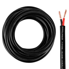 Lesnlok 768399533454 14 Gauge Electrical Wire 2 Conductor Awg 50ft Black