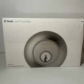 C-f12u-s1 Level Lock Connect Smart Bluetooth/wifi Google Ring Deadbolt Satin Nickel