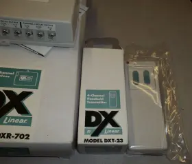 Dxr-702 Linear Dxr-23 Dx By Model 2-channel Receiver And Dxt-23 4 Channel Transmitter #3