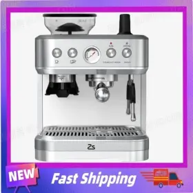Ez01-1 Litake Bean Grinding Italian Coffee Machine Espresso With Grinder And Milk