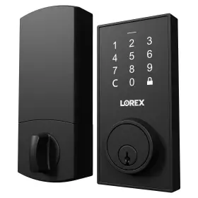 Lk101-aa Lorex - Bluetooth Deadbolt Smart Lock With Touchpad Matte Black