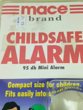 80237 Mace Alarm 95db Brand Childsafe Mini Portable #3