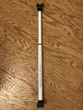 Master Lock 445044660606 Security Bar Home Door Stopper Adjustable From 27-1/2 Inch To 42