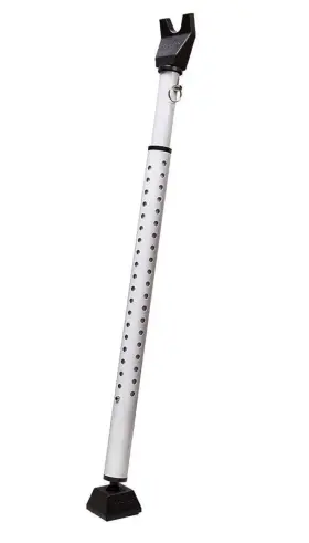 Master Lock 711181641981 Door Stopper Folding Security Bars Adjustable Hinged #2