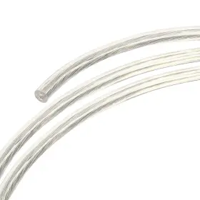 Mea220610ee0397 Meccanixity Pvc Covered Wire 2 Core Sheath Power Cord 18awg 5m Clear