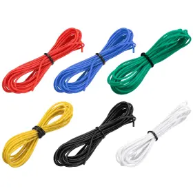 Mea230529ee0204 Meccanixity 26 Gauge 26awg 4.92ft Black Red Blue Green Yellow White