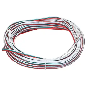 Meccanixity Mea231114ee000106 26 Gauge 3 Conductor Electrical 49ft 26awg White Green Red