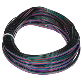 Meccanixity Mea231114ee000118 26 Gauge 4 Conductor Electrical Wire 49ft 26awg Multicolor