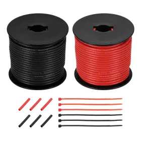 Mef250317ee006209 Meccanixity 14 Gauge Silicone Electrical Wire Cable Awg 100ft 30.5m/100ft