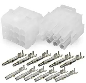 Molex 12-circuits - 20a Connector With 14-20 Awg Wire 2.13mm D Latch 12 Pin