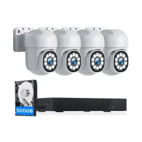 Sc36 Mosbok Poe Security Camera System 4k 8ch Nvr With 4pcs 5mp Outdoor
