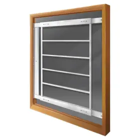 Mr. Goodbar 774003001103 Window Security Bars 21 Inch To 28 Adjustable Width 6-bar Guard