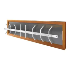Wx1.5 Mr. Goodbar 774003003060 Window Security Bars 52 Inch D Adjustable Powder Coated Whites