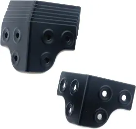 02042583 My Mironey 1.97 Inch X 1.73 Workbench Corner Brackets Right Black